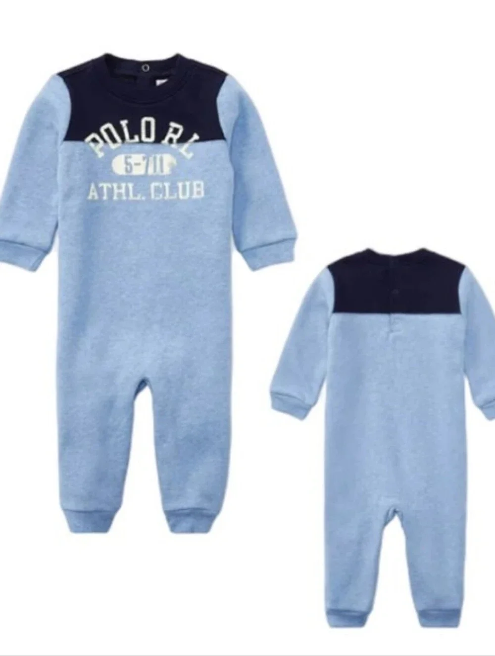 Ralph Lauren Sweatsuit Romper 3m